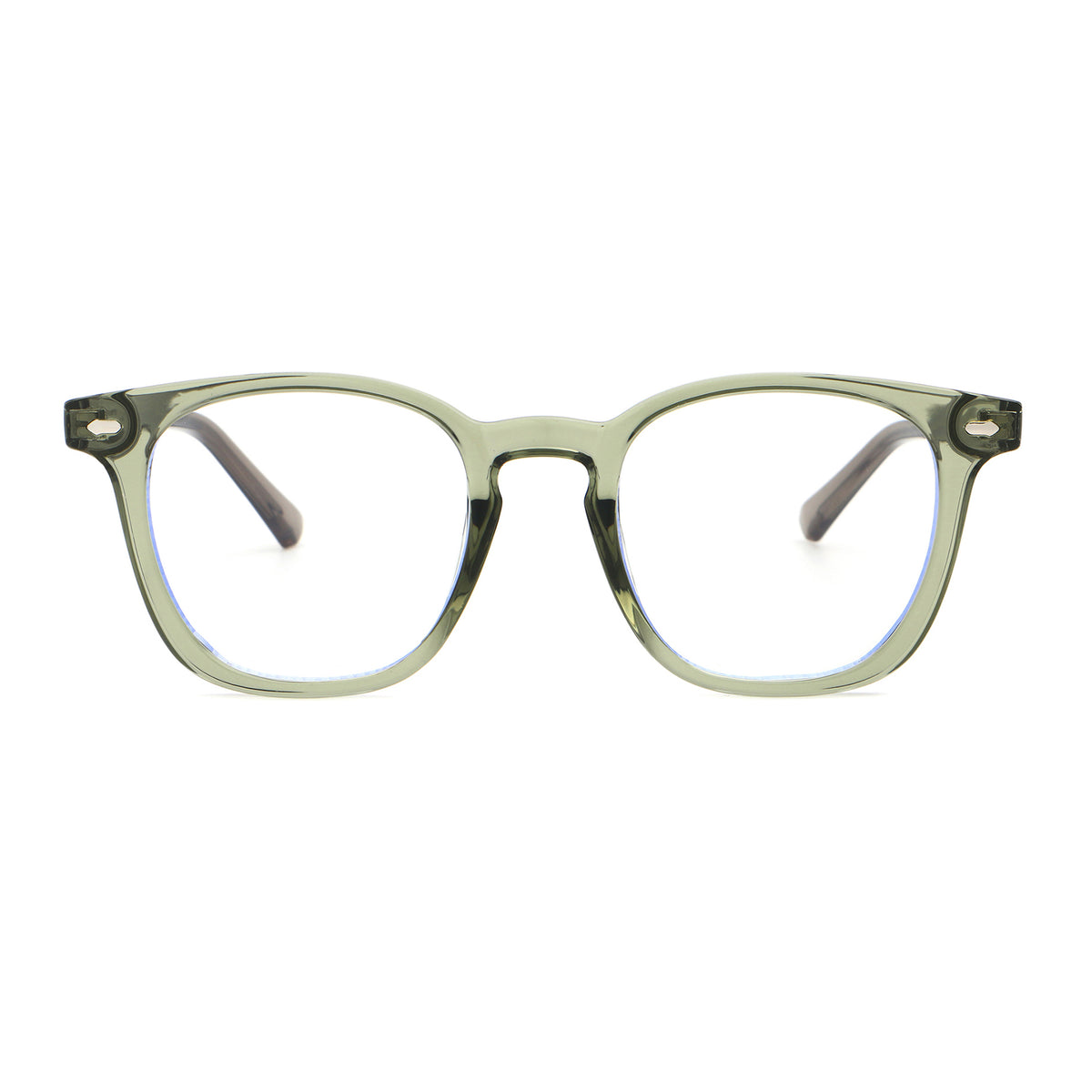 Adhara Transparent Green silmälasikehykset