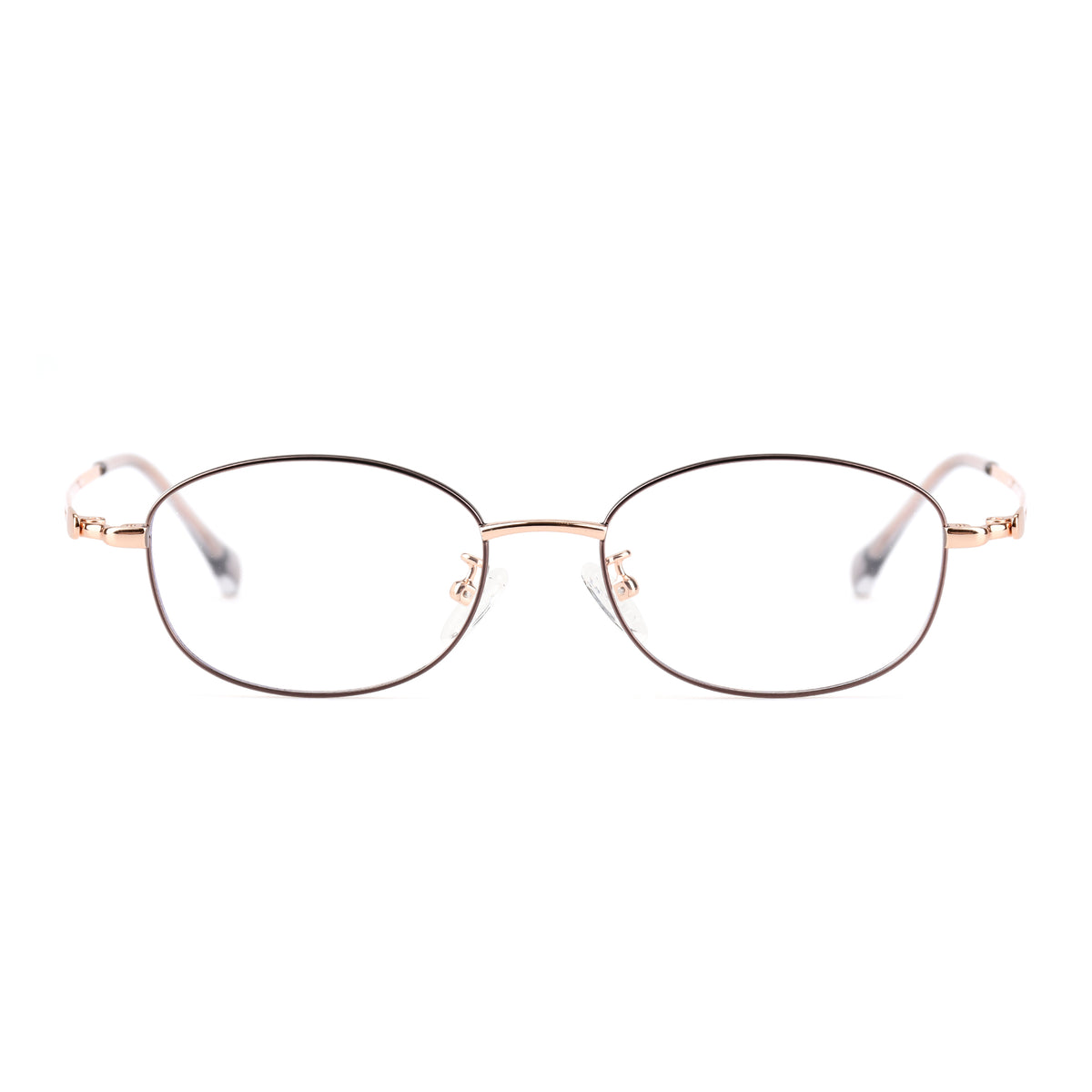 Alhena Brown Rose Gold silmälasikehykset