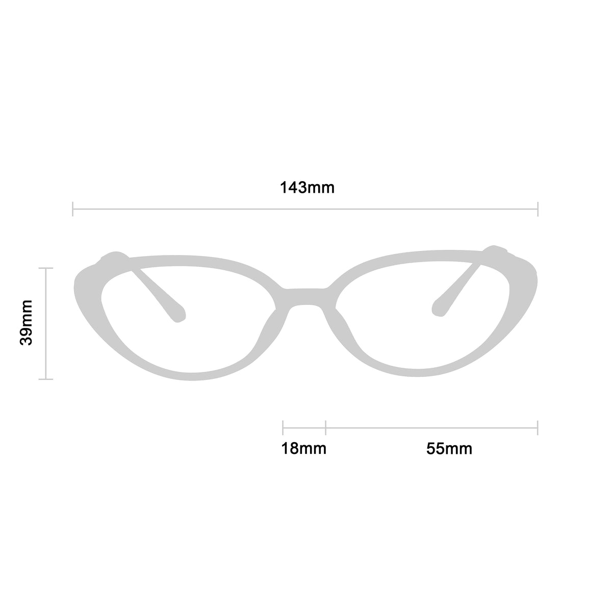 Ankaa Transparent silmälasikehykset