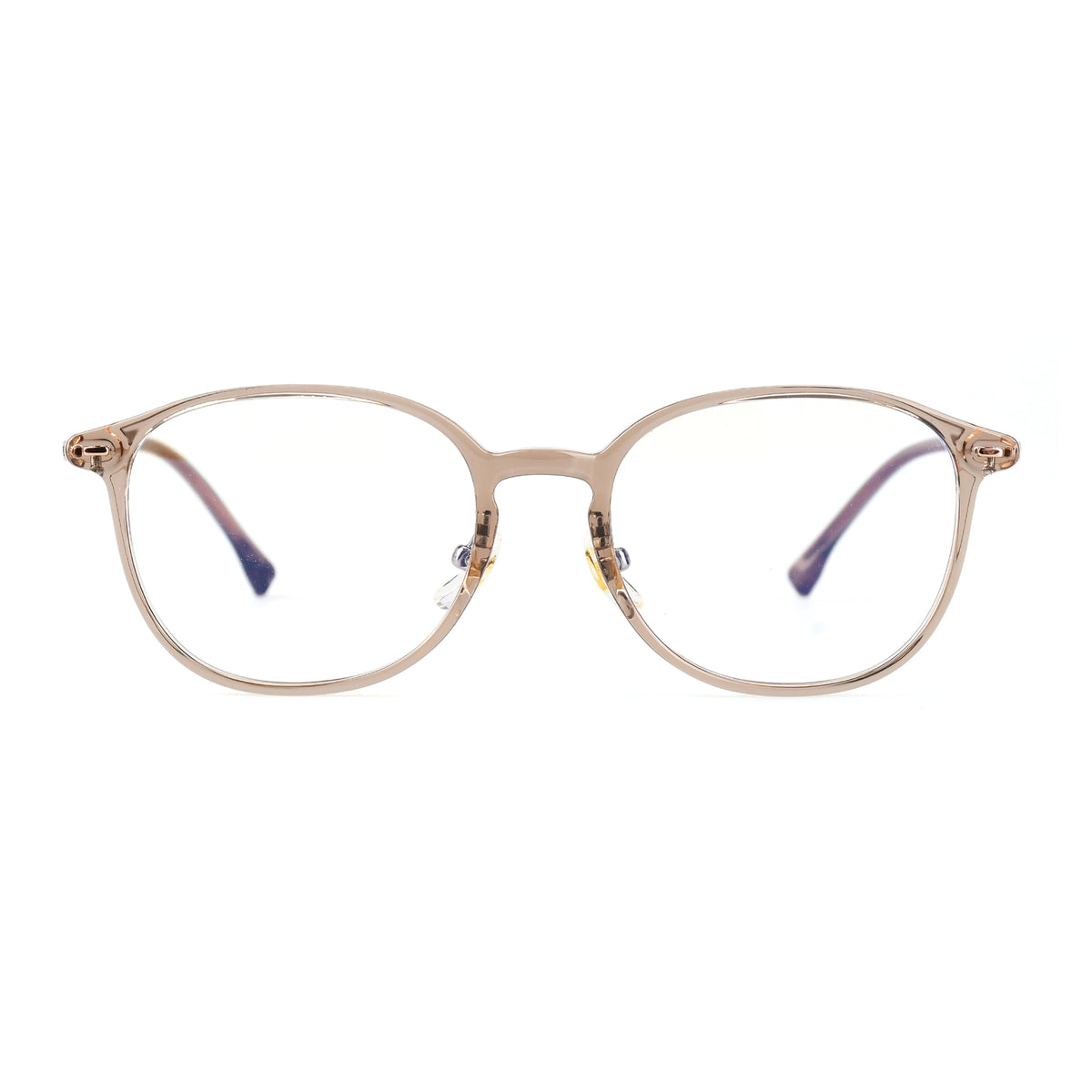 Atalanta Transparent Light Brown silmälasikehykset