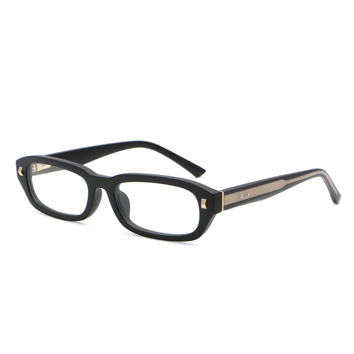 Gienah Matte Black silmälasikehykset