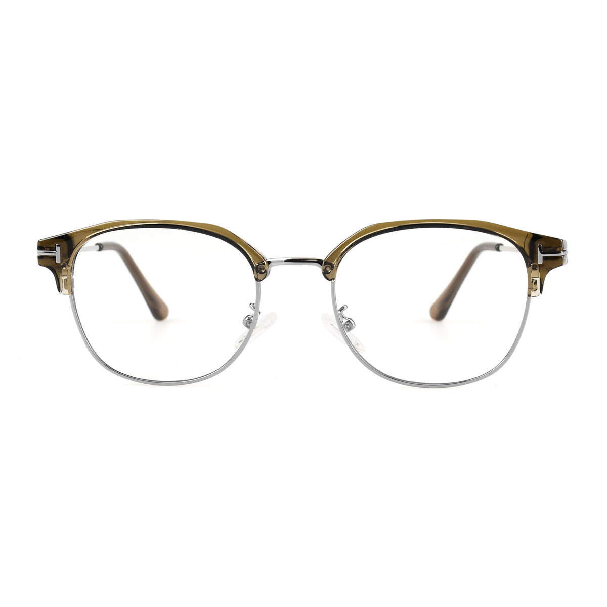 Hermes Olive Silver silmälasikehykset