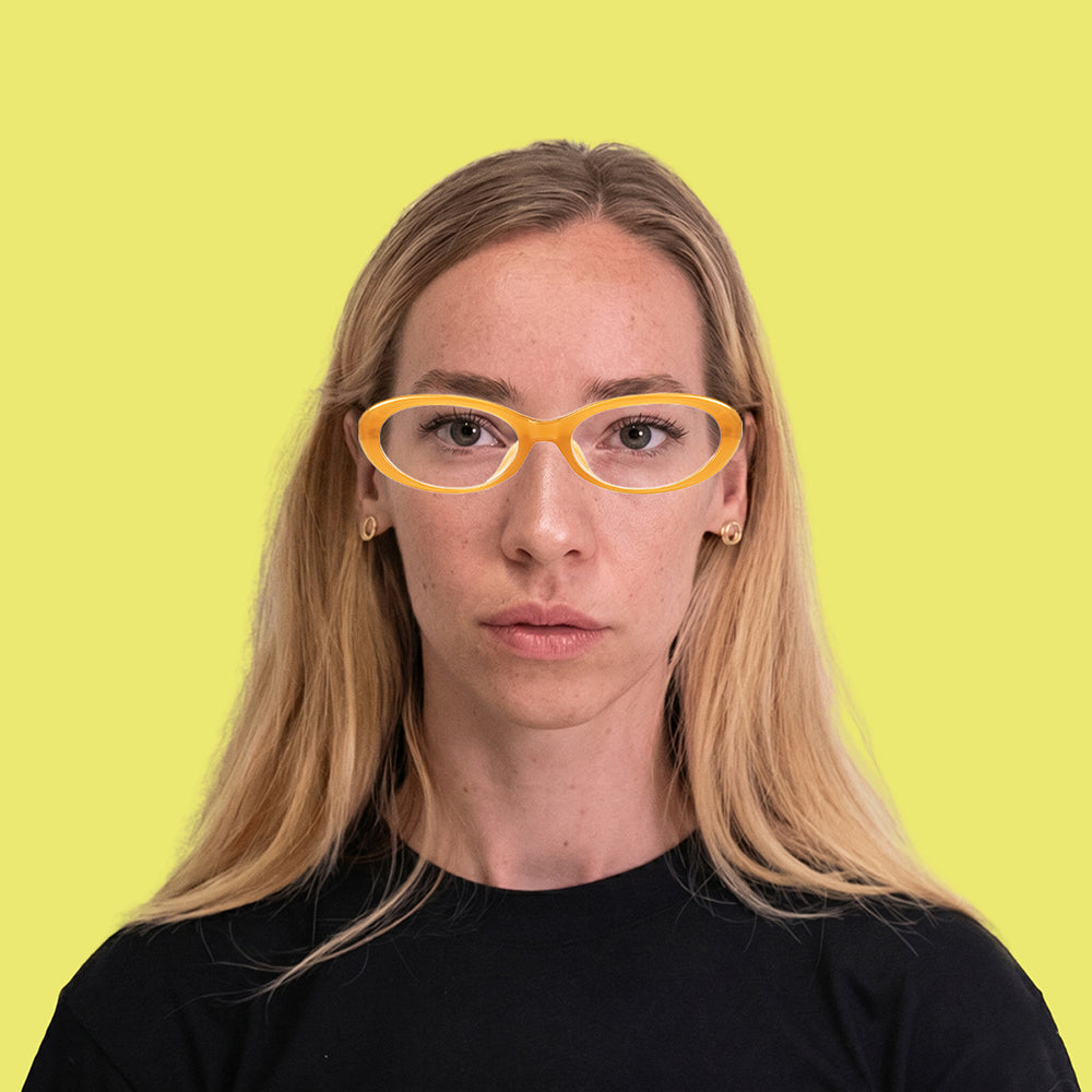 Idun Yellow silmälasikehykset