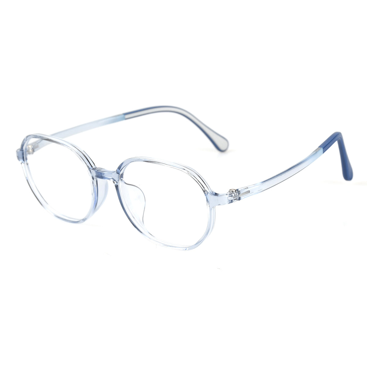 Lila Blue Transparent silmälasikehykset