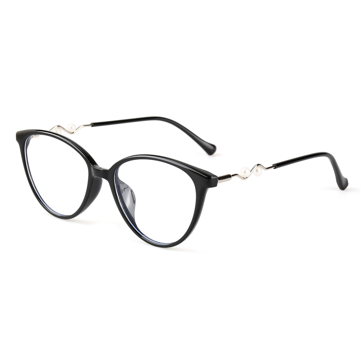 Nephele Black Silver silmälasikehykset