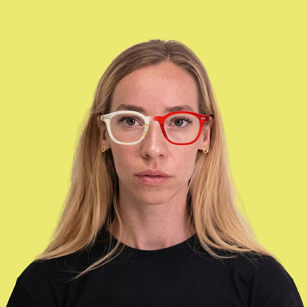 Sadr Orange Red silmälasikehykset
