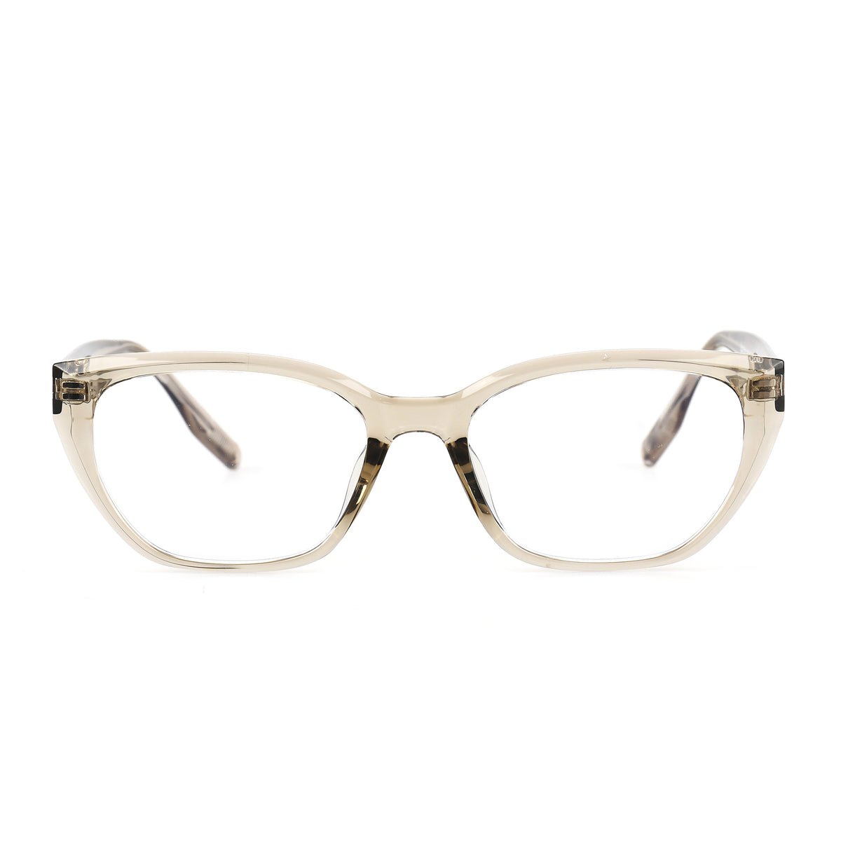 Thor Transparent Olive silmälasikehykset