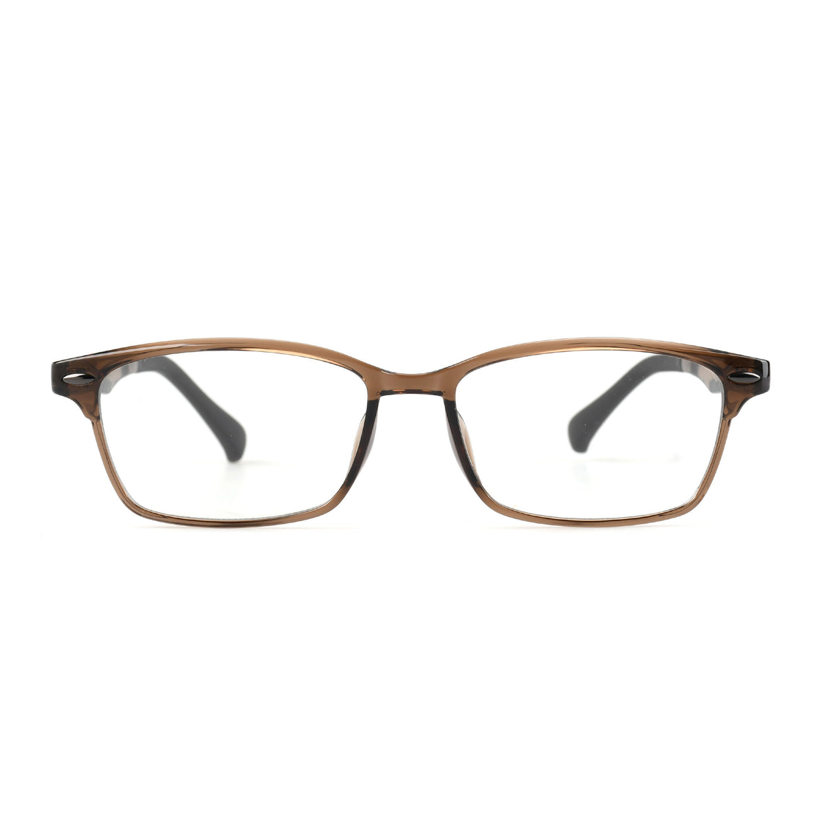 Zephyr Transparent Brown silmälasikehykset