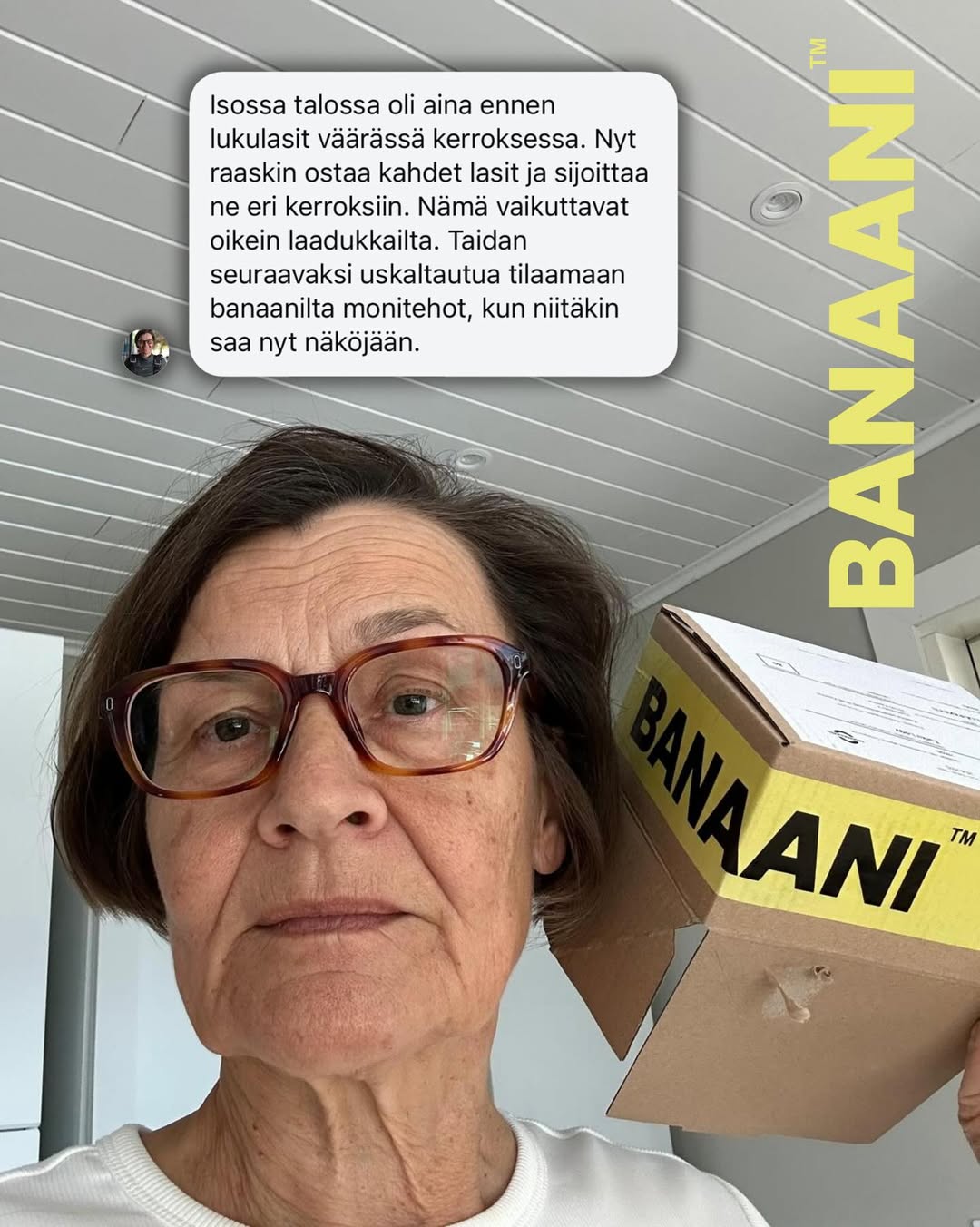 Tilfreds kunde: I et stort hus lå læsebrillerne før altid på den forkerte etage